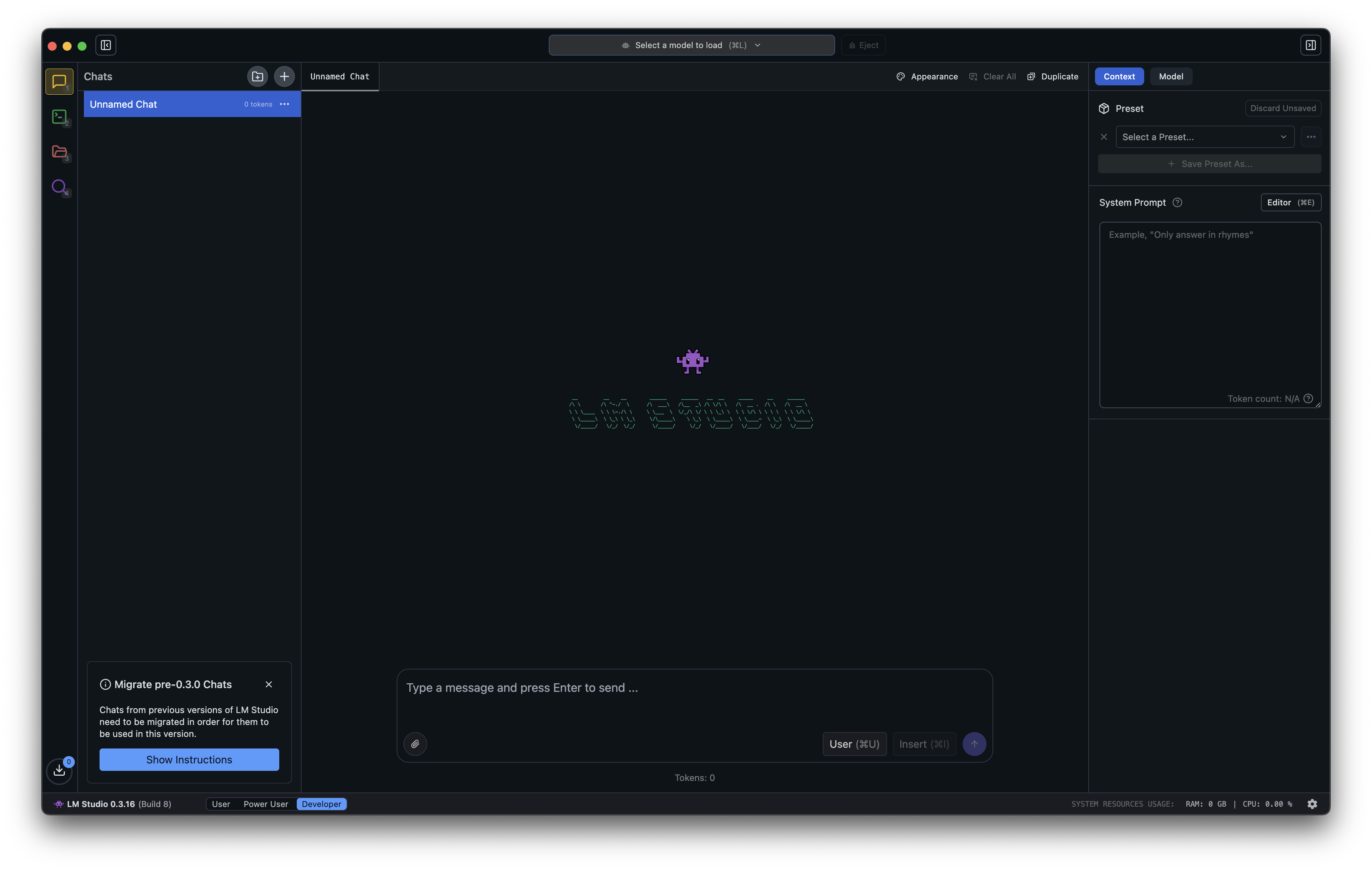 LM Studio Homepage